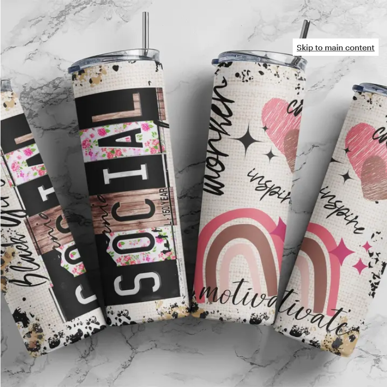 Social Worker #2 Tumbler