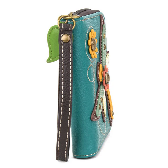 Dragonfly Zip Around Wallet