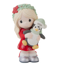 Have Yourself A Merry Little Christmas Precious Moments 2024 Dated Figurine - Girl