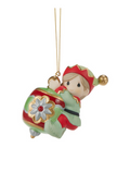 Deck The Halls Precious Moments Elf Ornament