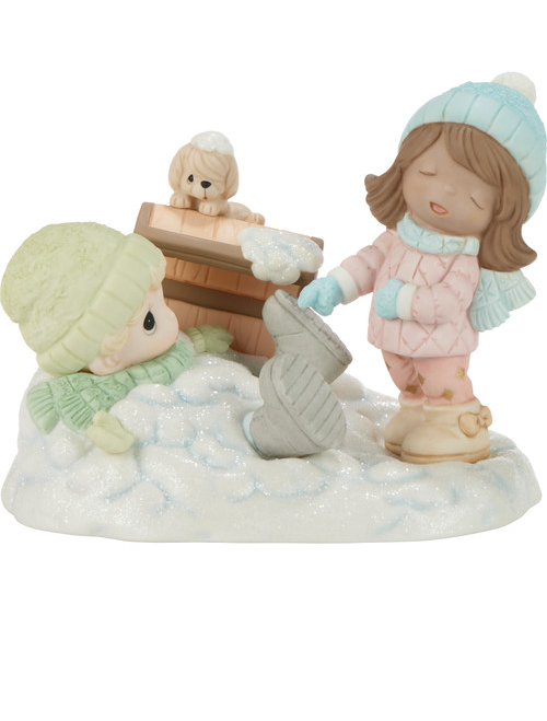 Life Is Snow Much Fun With You Precious Moments Figurine