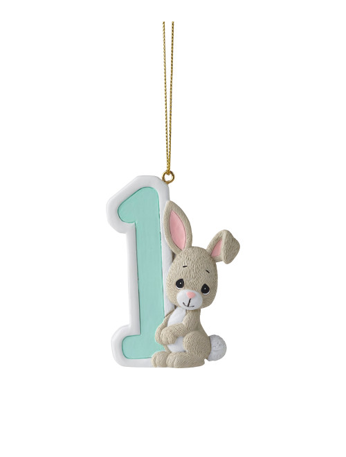 This Year You're One Precious Moments Bunny Age 1 Ornament