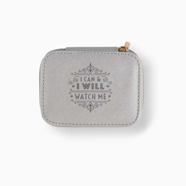 Travel Jewelry Box - Initials & Sayings