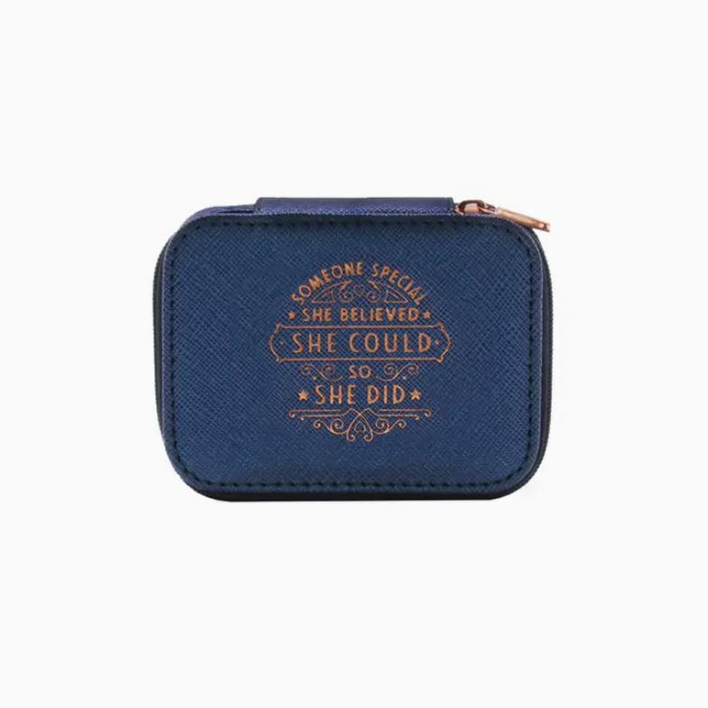 Travel Jewelry Box - Initials & Sayings