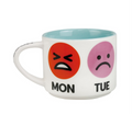 Days Of The Week Mood Mug