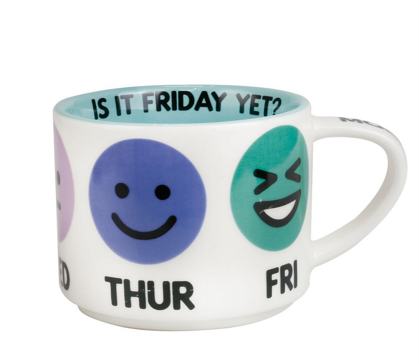 Days Of The Week Mood Mug