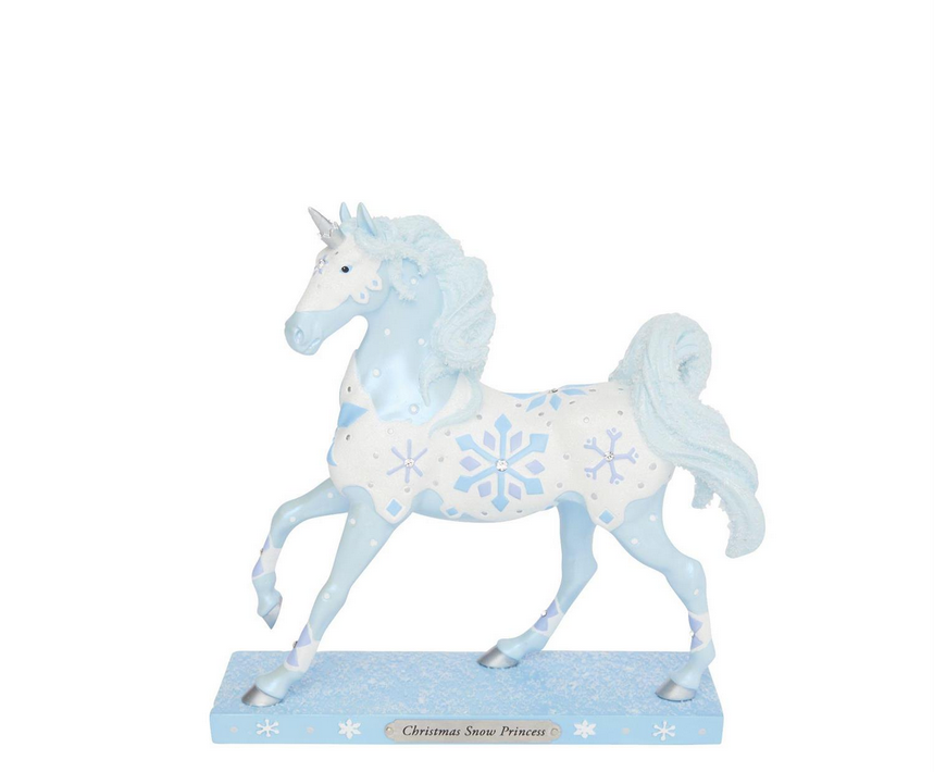 Christmas Snow Princess Painted Ponies Figurine