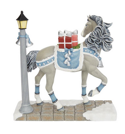 Christmas Time In The City Painted Ponies Figurine