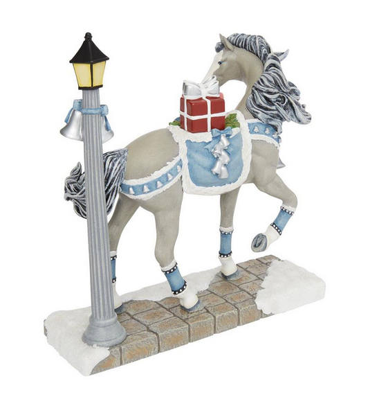 Christmas Time In The City Painted Ponies Figurine