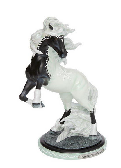 Yuletide Chantilly Lace Painted Ponies Figurine