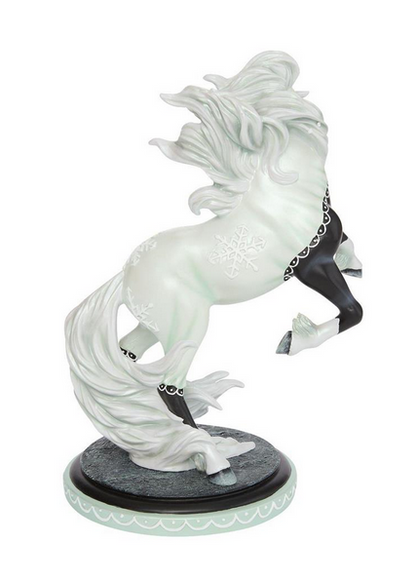 Yuletide Chantilly Lace Painted Ponies Figurine