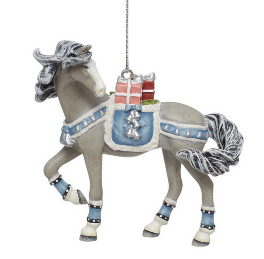 Christmas Time In The City Painted Ponies Ornament