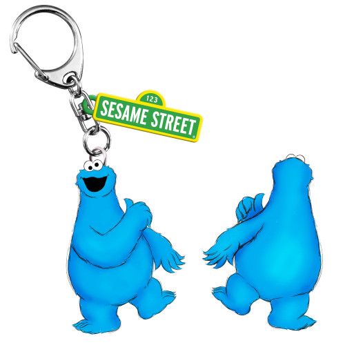 Sesame Street Cookie Monster Backpack Clip