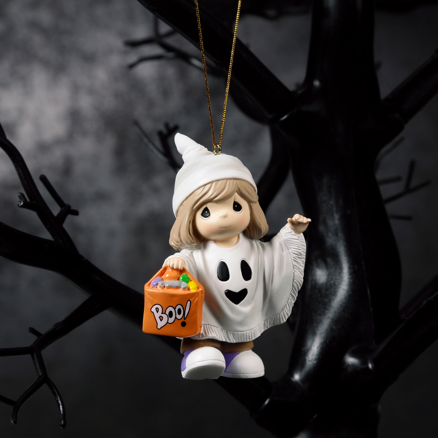 Have A Spook-tacular Halloween Precious Moments Ghost Girl Ornament