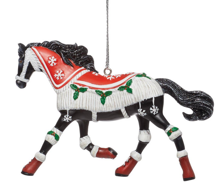 Cozy Toes Painted Ponies Ornament