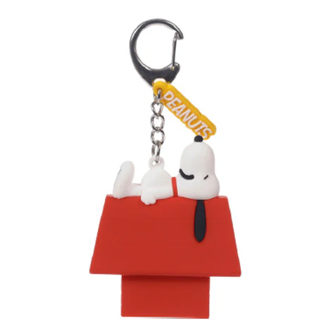 Peanuts Snoopy On Doghouse Backpack Clip