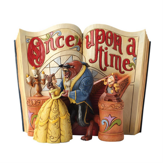Love Endures - Jim Shore Beauty and the Beast Storybook Figurine