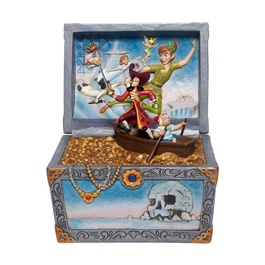Tresasure-strewn Tableau Peter Pan Figurine