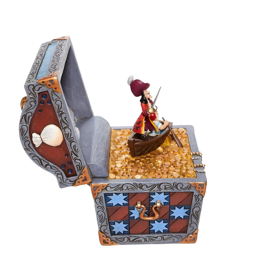 Tresasure-strewn Tableau Peter Pan Figurine