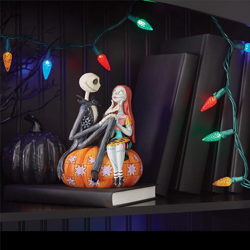 The Pumpkin King and Sally Jim Shore Nightmare Before Christmas Figurine