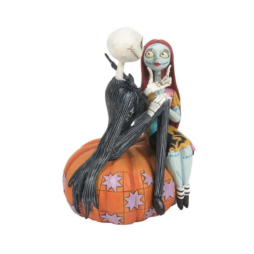 The Pumpkin King and Sally Jim Shore Nightmare Before Christmas Figurine