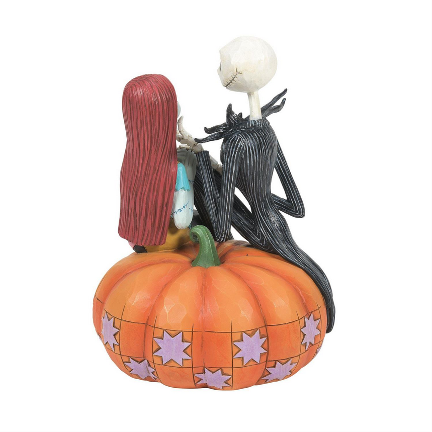 The Pumpkin King and Sally Jim Shore Nightmare Before Christmas Figurine