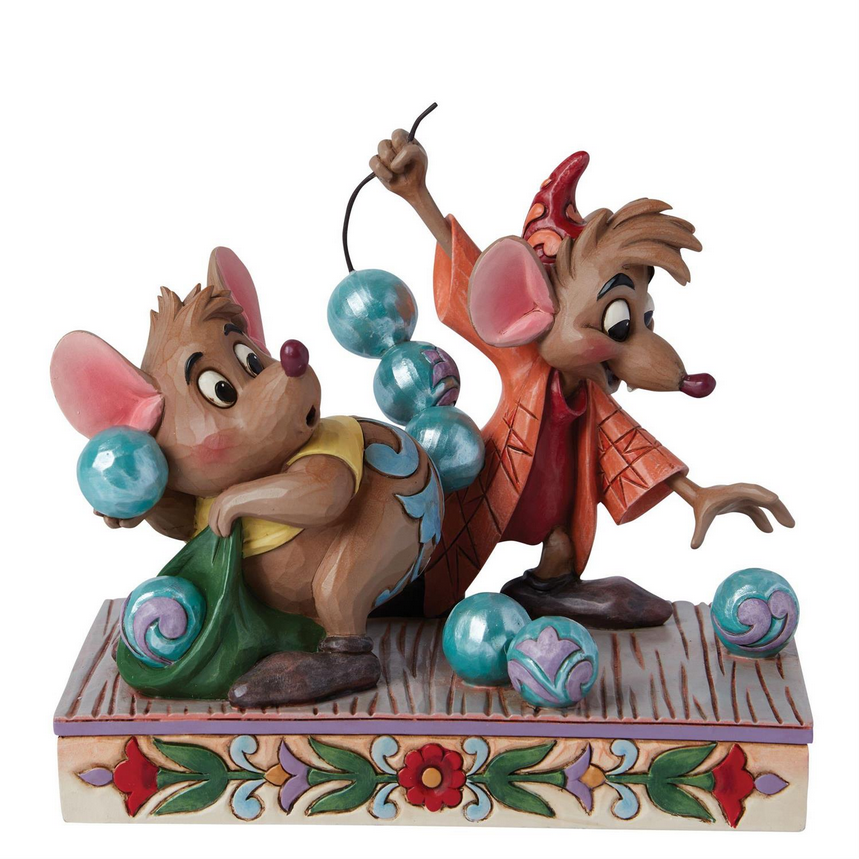 Beads For Cinderelly - Jaq and Gus Jim Shore Figurine