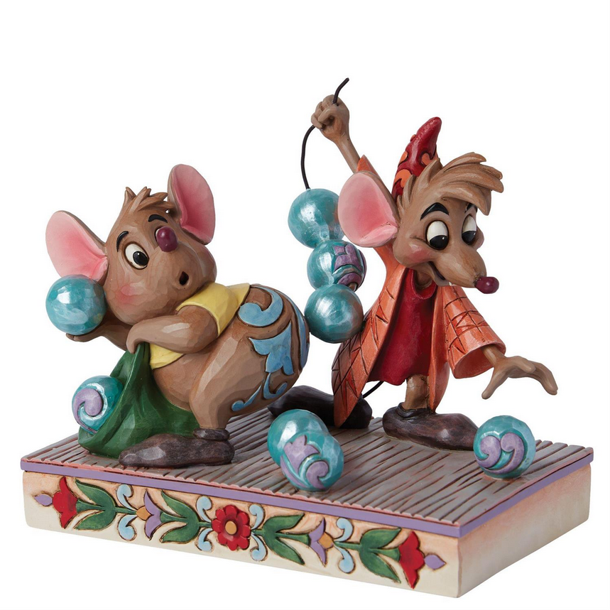 Beads For Cinderelly - Jaq and Gus Jim Shore Figurine