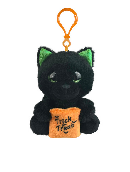 Midnight Halloween Cutie Pet-tudies Backpack Clip Cat