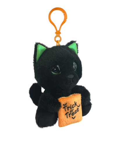 Midnight Halloween Cutie Pet-tudies Backpack Clip Cat