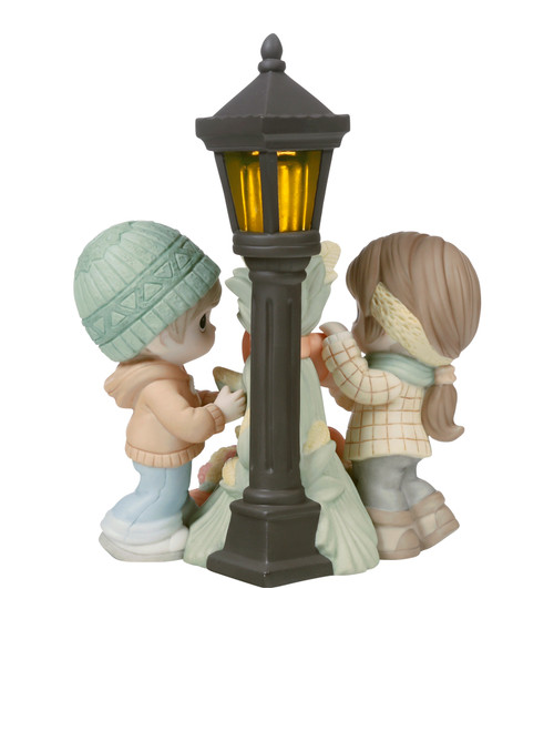 Leaves Are Falling, Autumn Is Calling LED Precious Moments Figurine