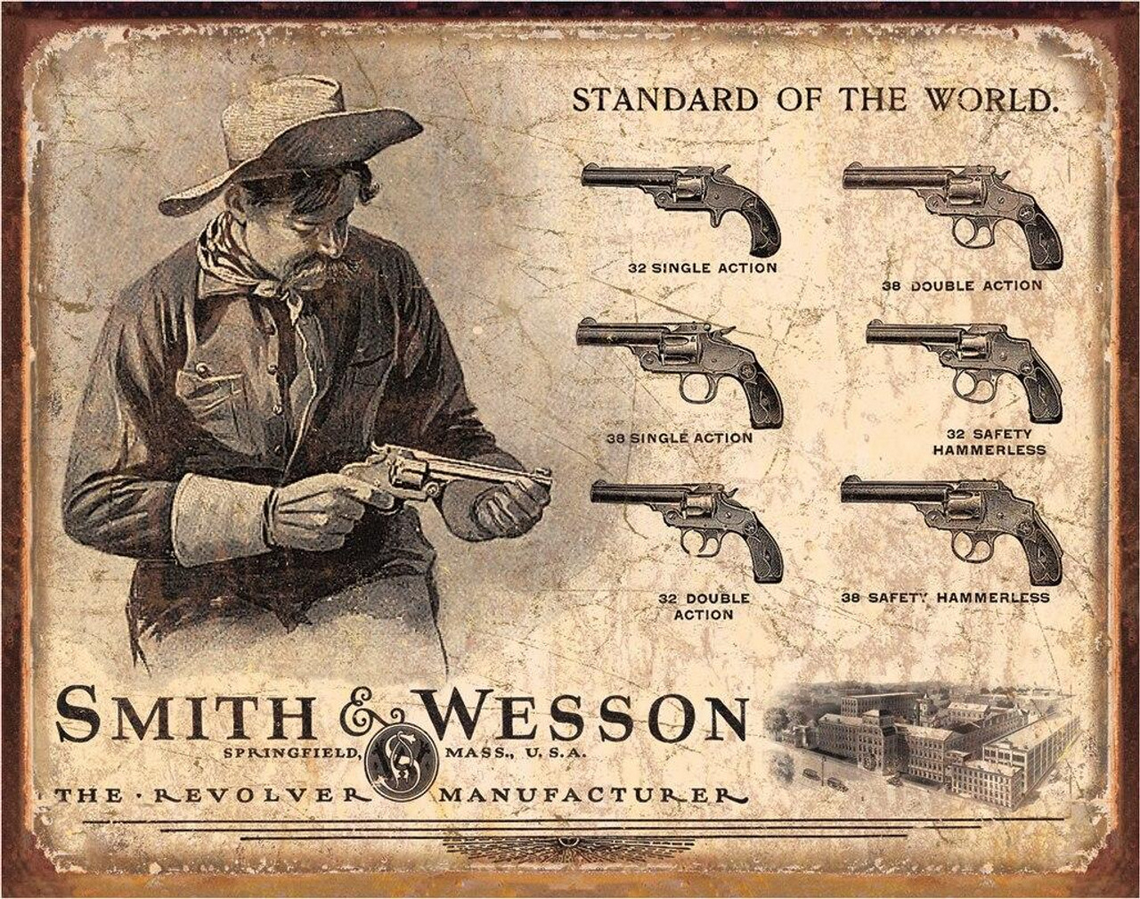 S&W Revolver Sign