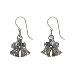 Traditional Bells Silver Forest Earrings