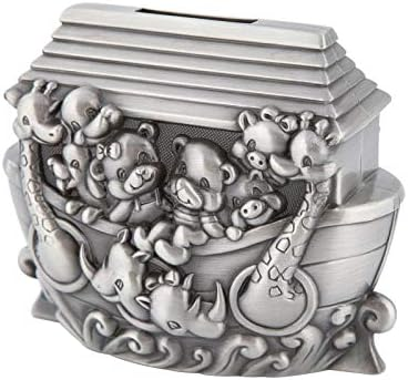 Noah's Ark Pewter Bank