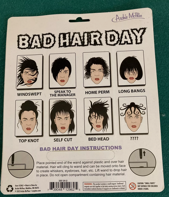 Archie McPhee Bad Hair Day Game