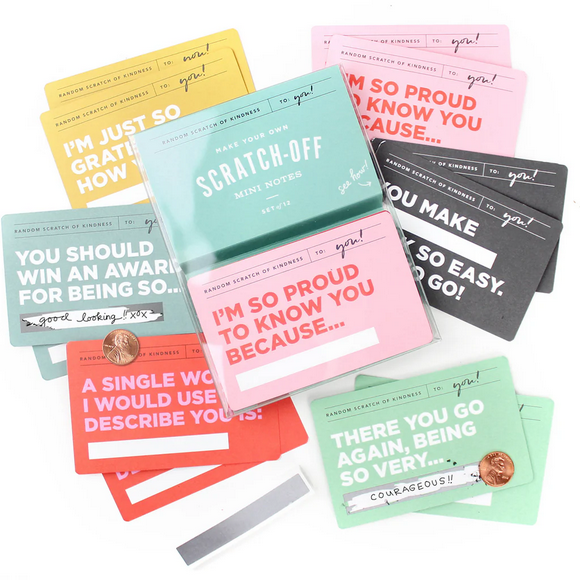 Scratch-off Mini Notes - Random Scratch of Kindness