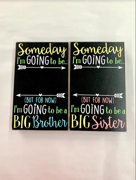 Big Brother/Big Sister Sign