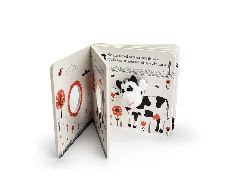 Little Cow Finger Puppet Board Book
