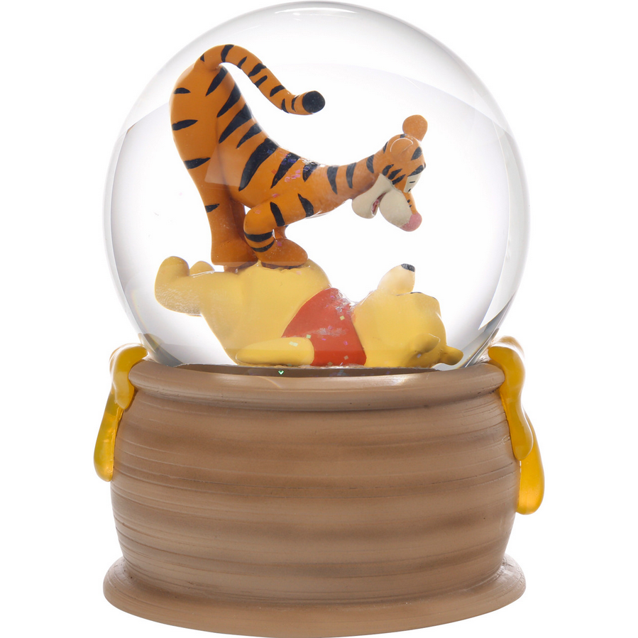 What A Pal, What A Bear, What A Friend Precious Moments Snow Globe/Musical