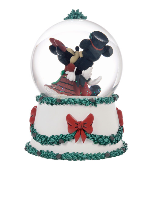 Merry Christmas, Sweetie Mickey/Minnie Musical Snow Globe