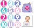 Modern Miss Baby Sticker Set