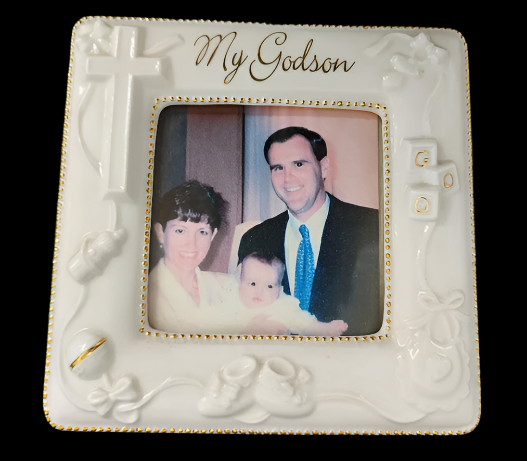 My Godson Porcelain Frame