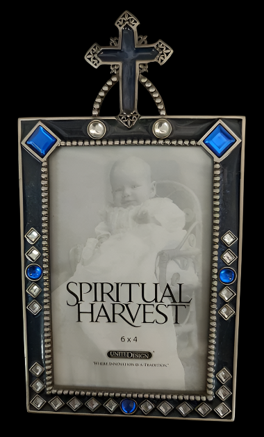 Spiritual Harvest Purity Cross Frame