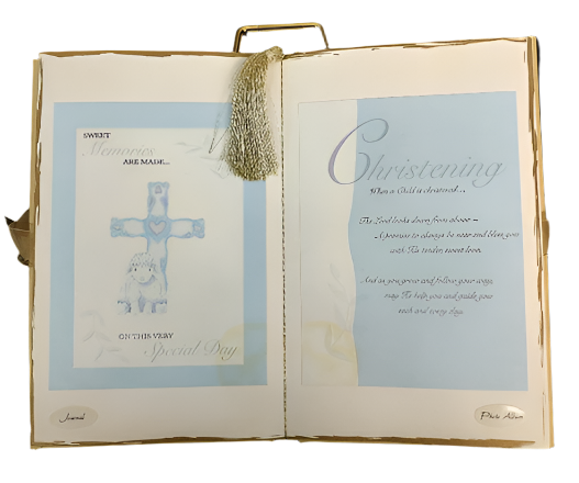 Christening Photo Album/Journal