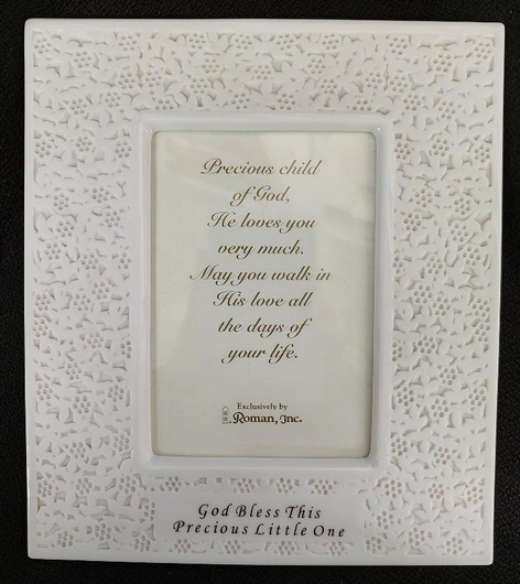 Baptism/Christening Frame