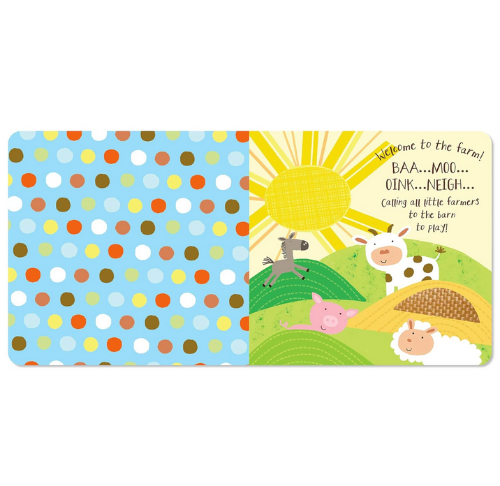 Family Farm Touch & Feel Book