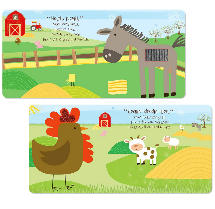Family Farm Touch & Feel Book