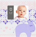 Purple Hippo Baby Frame