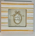 Pastel Stripe Baby Frame