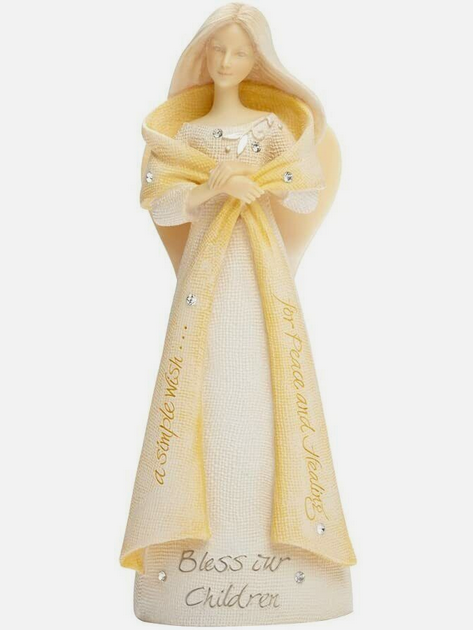 Bless Our Children Angel Figurine